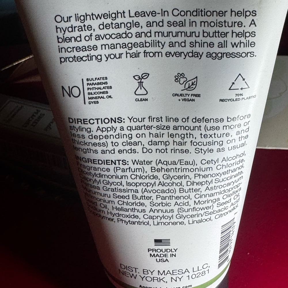 Anomaly Leave-In Conditioner - White and Brown - Picture 2 of 2